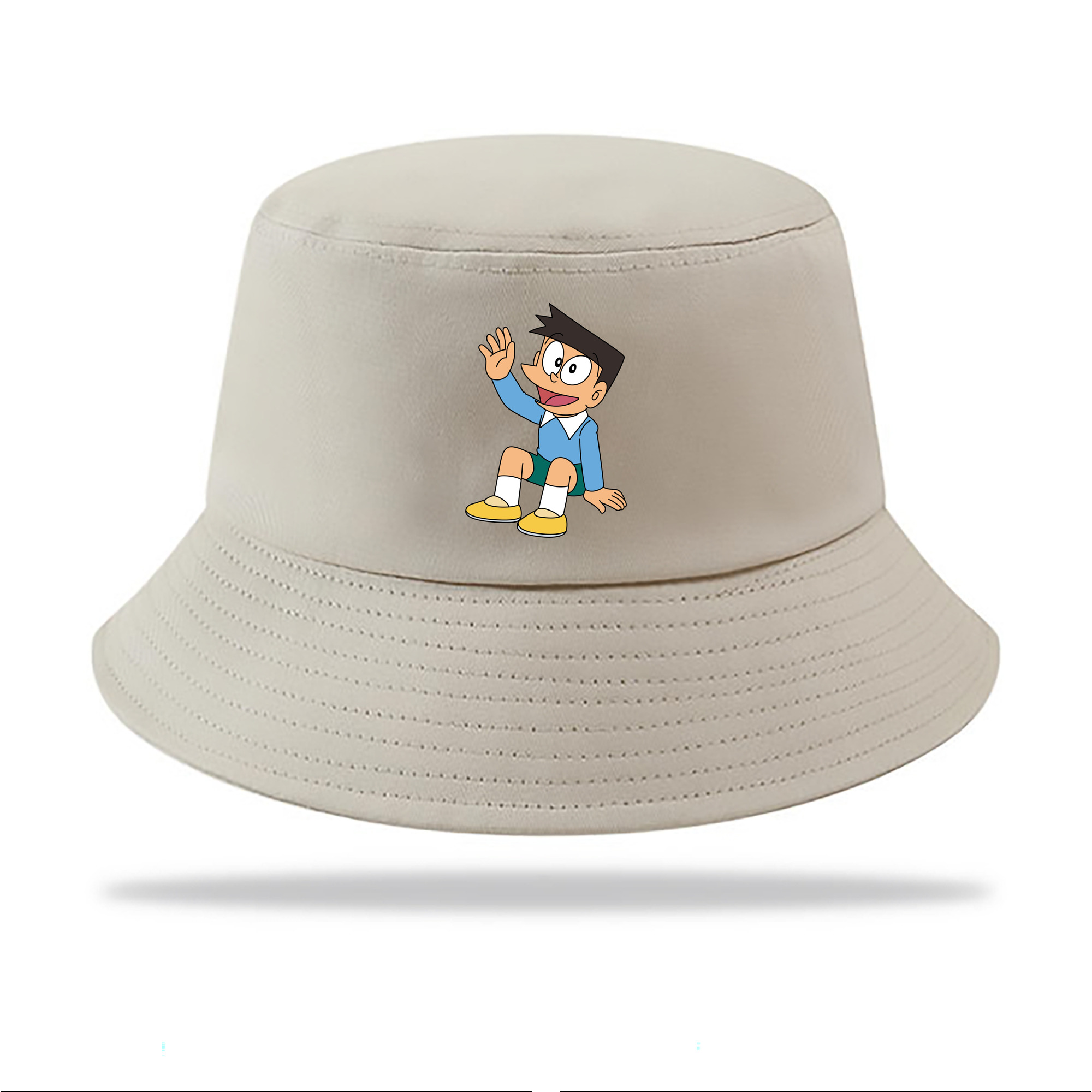 （画像用） ドラえもん 骨川 スネ夫 Doraemon Honekawa Suneo アウトドア日除けバケットハット